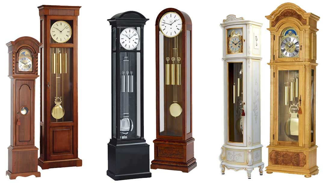 Types of grandfather clocks
